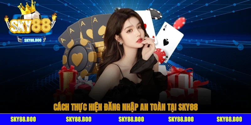Cách thực hiện đăng nhập an toàn tại nhà cái Sky88 cho người mới