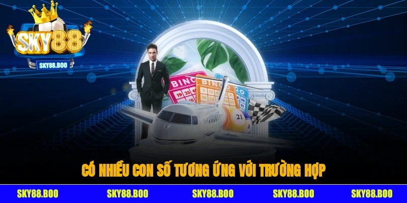 Có nhiều con số tương ứng với trường hợp giấc mơ thấy người cũ