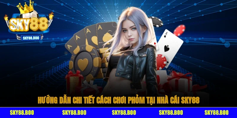 Hướng dẫn chi tiết cách chơi phỏm tại nhà cái SKY88